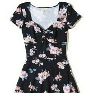 Hollister Twist Front Skater Dress
